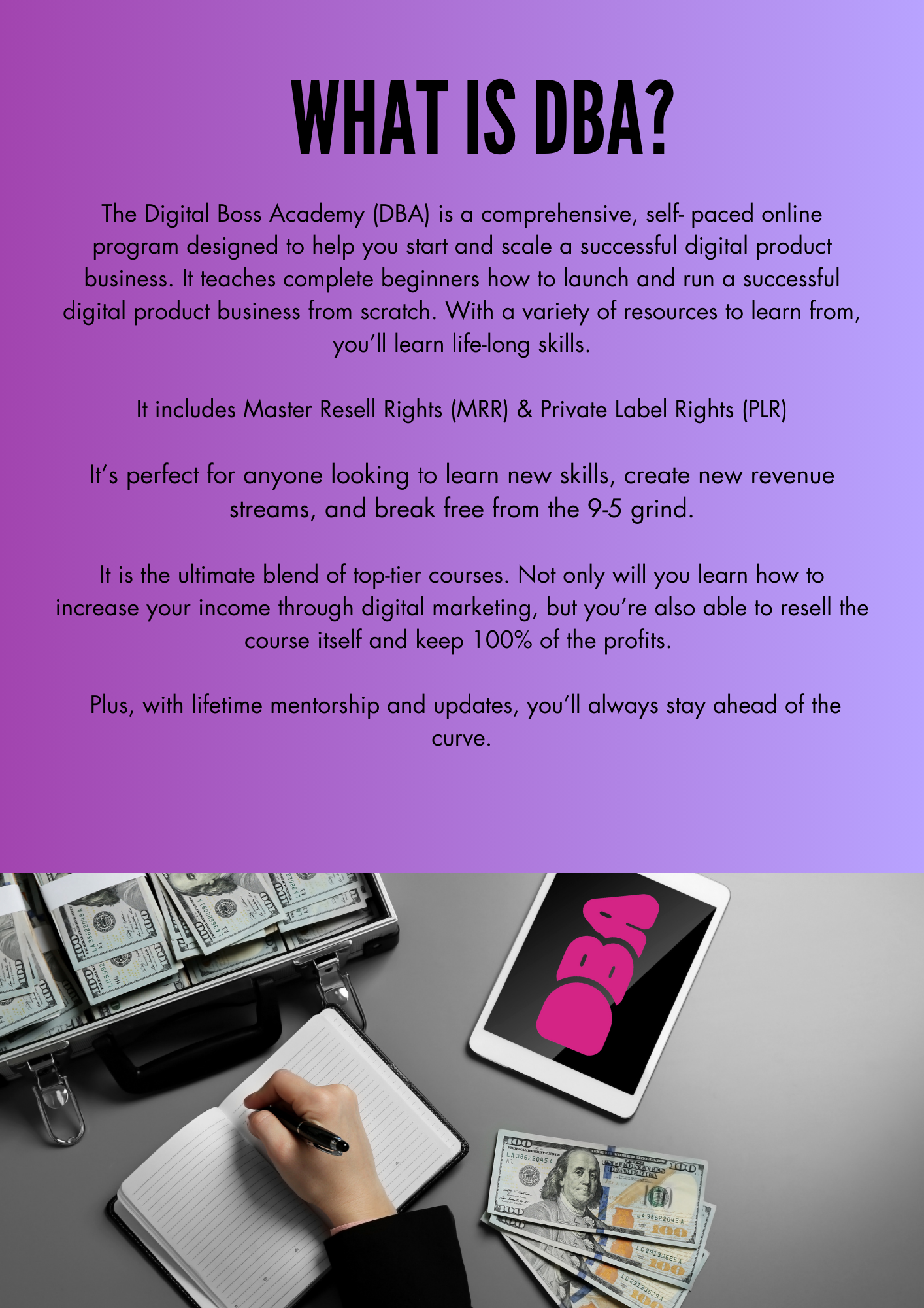 Digital Boss Academy (DBA) Vol 2 W/MENTOR