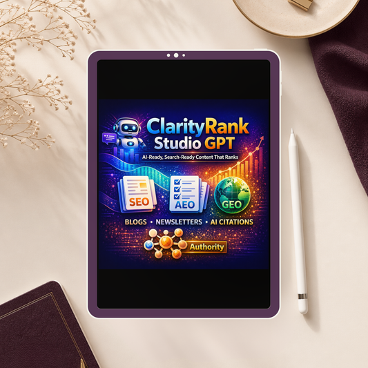 ClarityRank Studio GPT