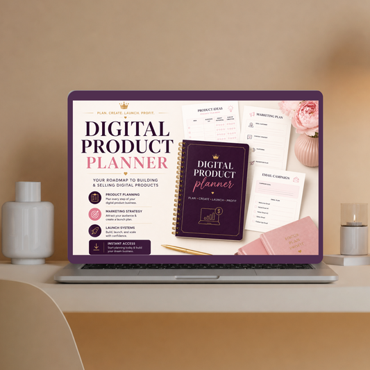 Digital Product Planner E-Book