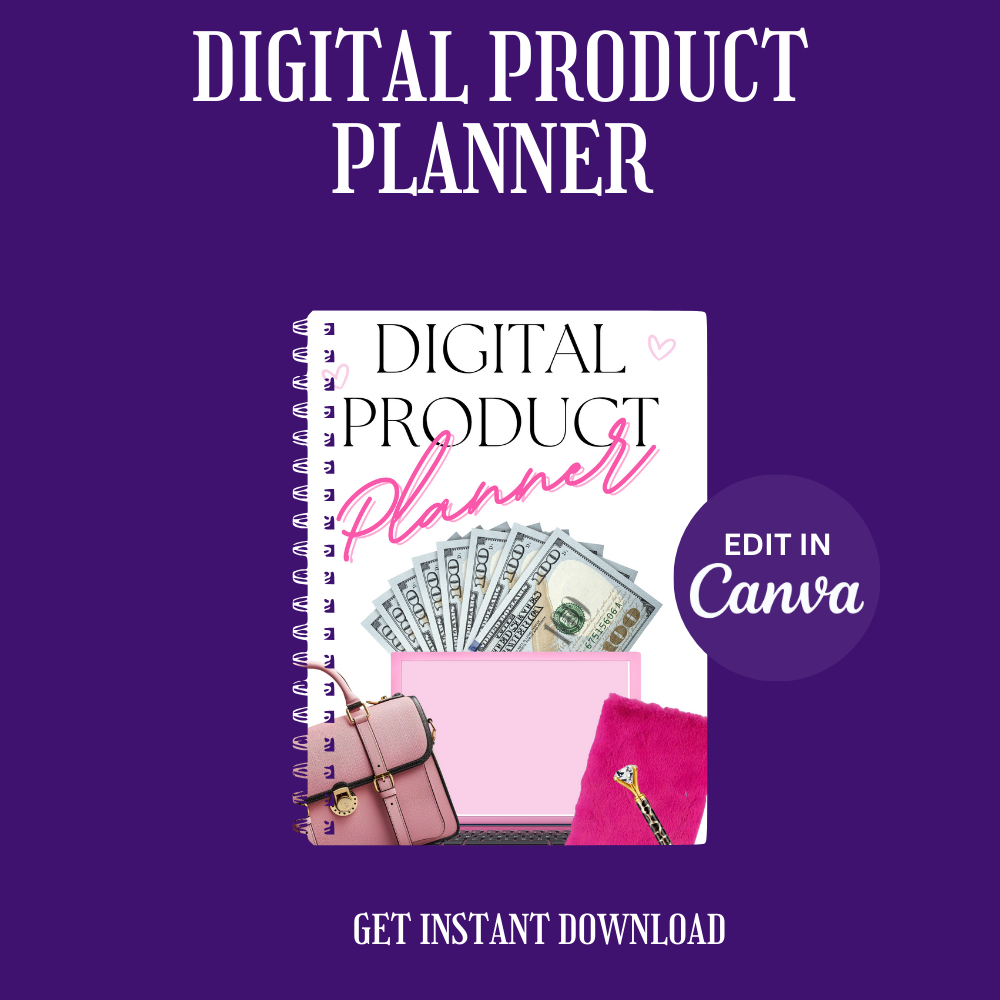 Digital Product Planner E-Book