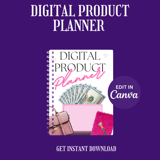 Digital Product Planner E-Book