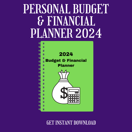 Personal Budget & Financial Planner 2024