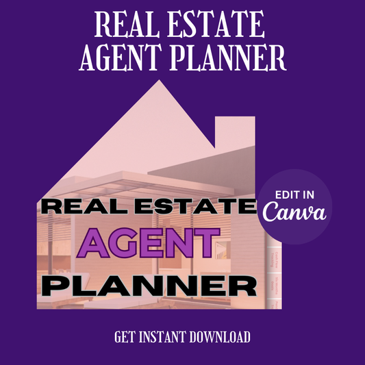 Real Estate Agent Planner - Your Ultimate Productivity Companion