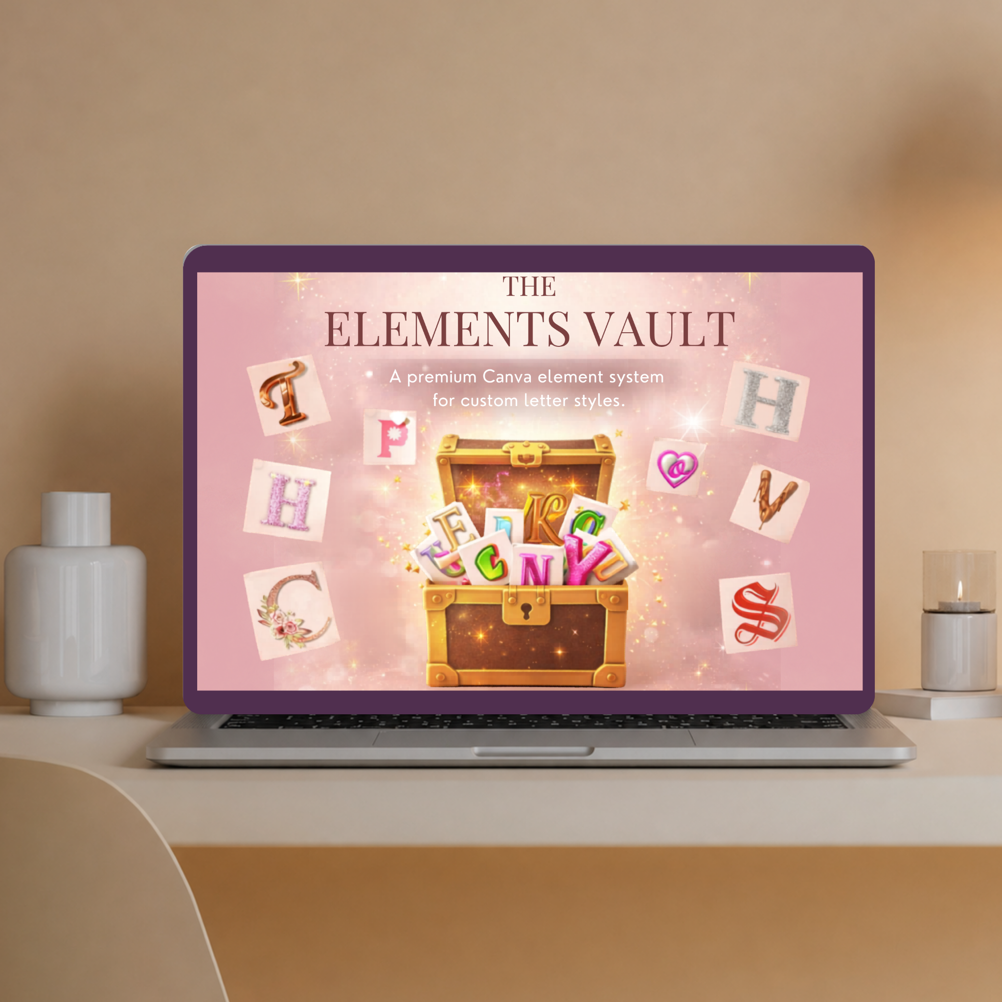 The Elements Vault – Curated Canva Element Fonts Library – The Nile ...